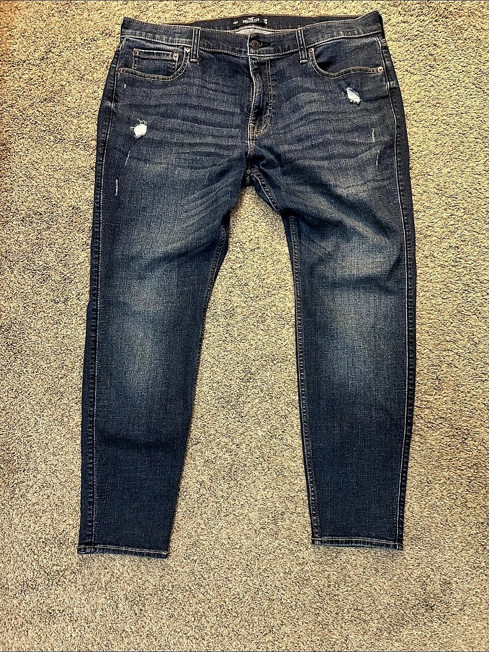 Hollister Super Skinny Jeans Men's Blue